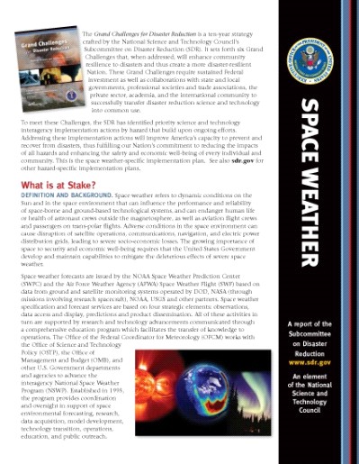 Space Weather Document Image